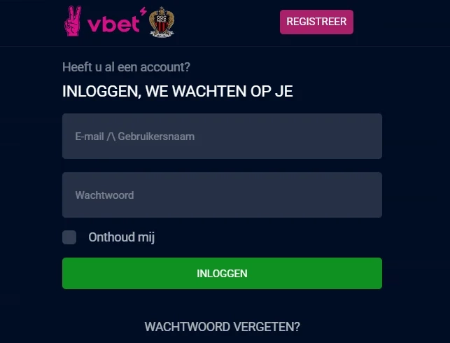 vbet casino inloggen
